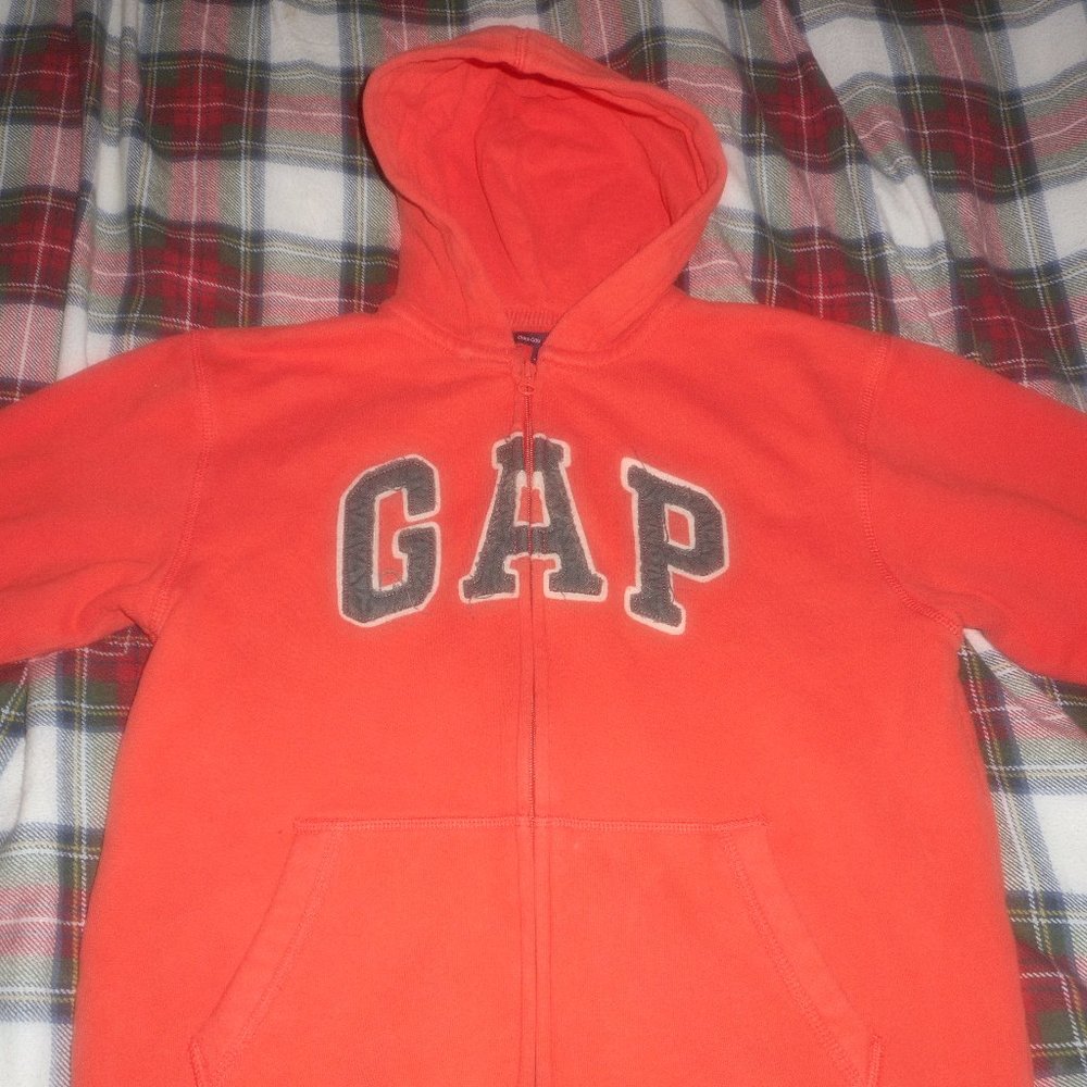 Boys Gap zip front Hoodie Sweatshirt XL 12